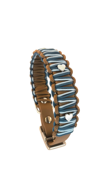 Collier « les petits » Sens du foyer avec cœur