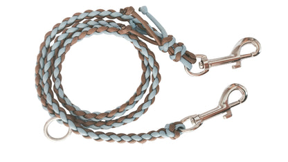Laisse « les petits » Branch-Brun-Bleu glacier
