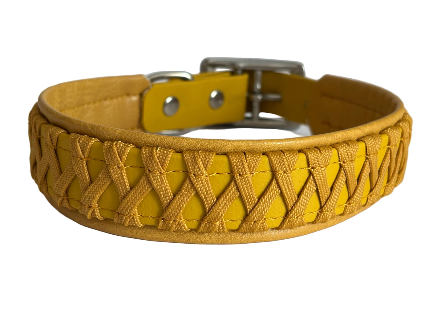 Halsband "la côte" Saharagelb