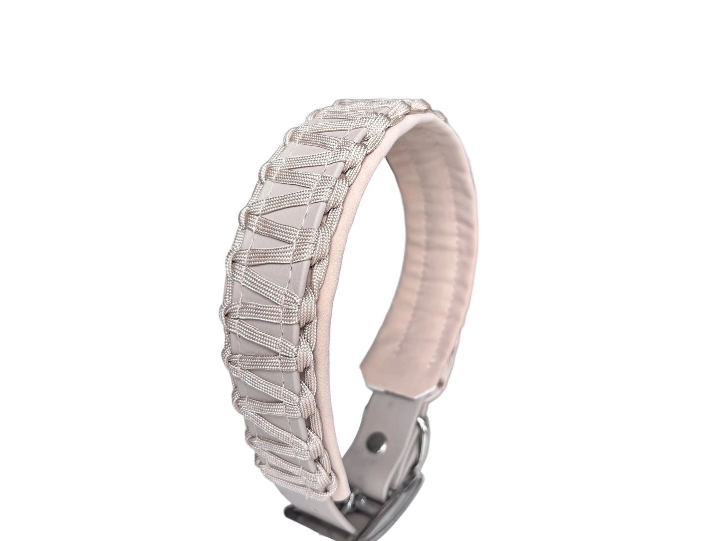 Halsband "les petits" Caffee Latte mit Unterpolsterung