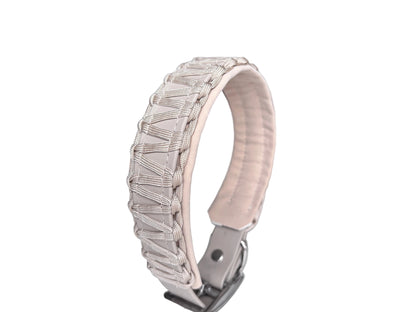 Halsband "les petits" Caffee Latte mit Unterpolsterung