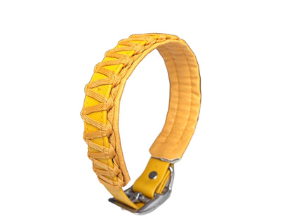 Halsband "les petits" Saharagelb mit Unterpolsterung