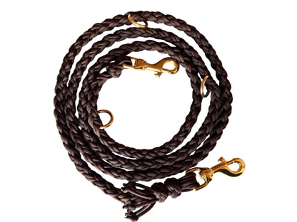 Leash "la côte" Espresso Brown