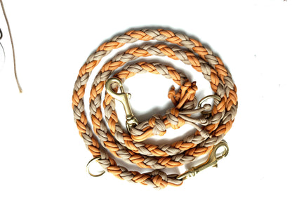 Leash "la côte" Mustard-Brown