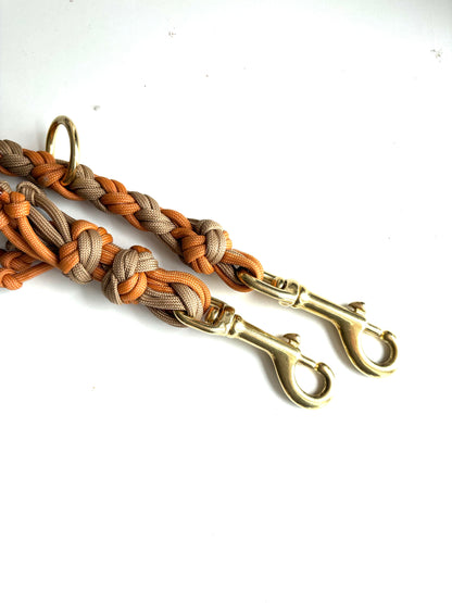 Leash "la côte" Mustard-Brown