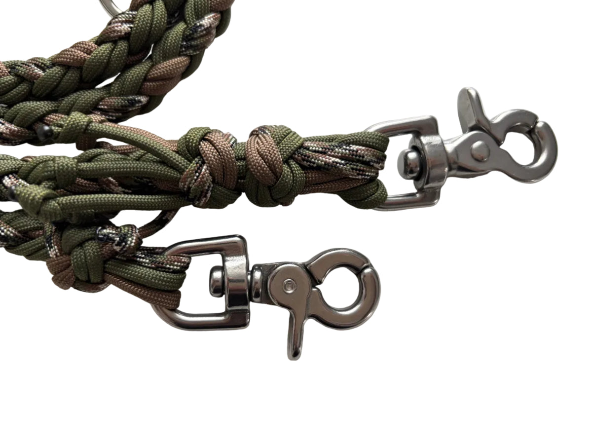 Leine "les fleurs" Armygreen-Camouflage