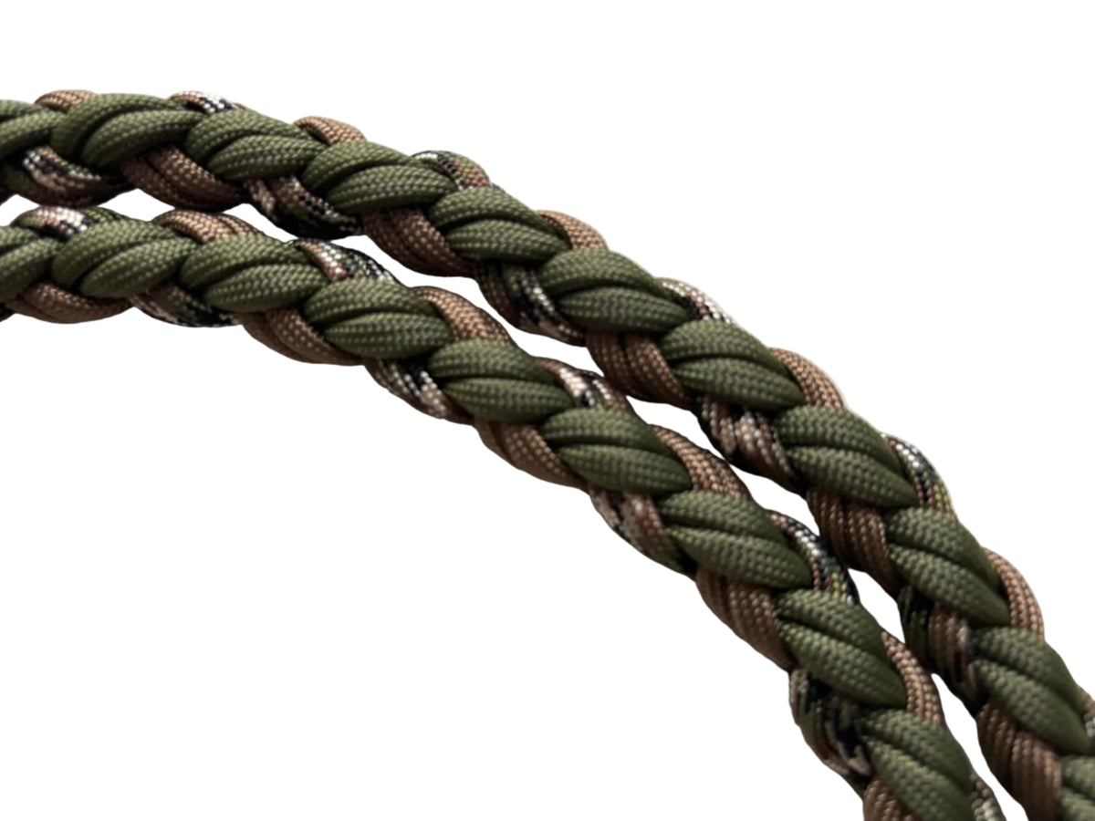 Leine "les fleurs" Armygreen-Camouflage