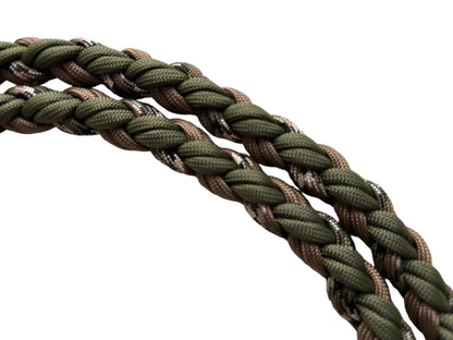 Leine "les fleurs" Armygreen-Camouflage