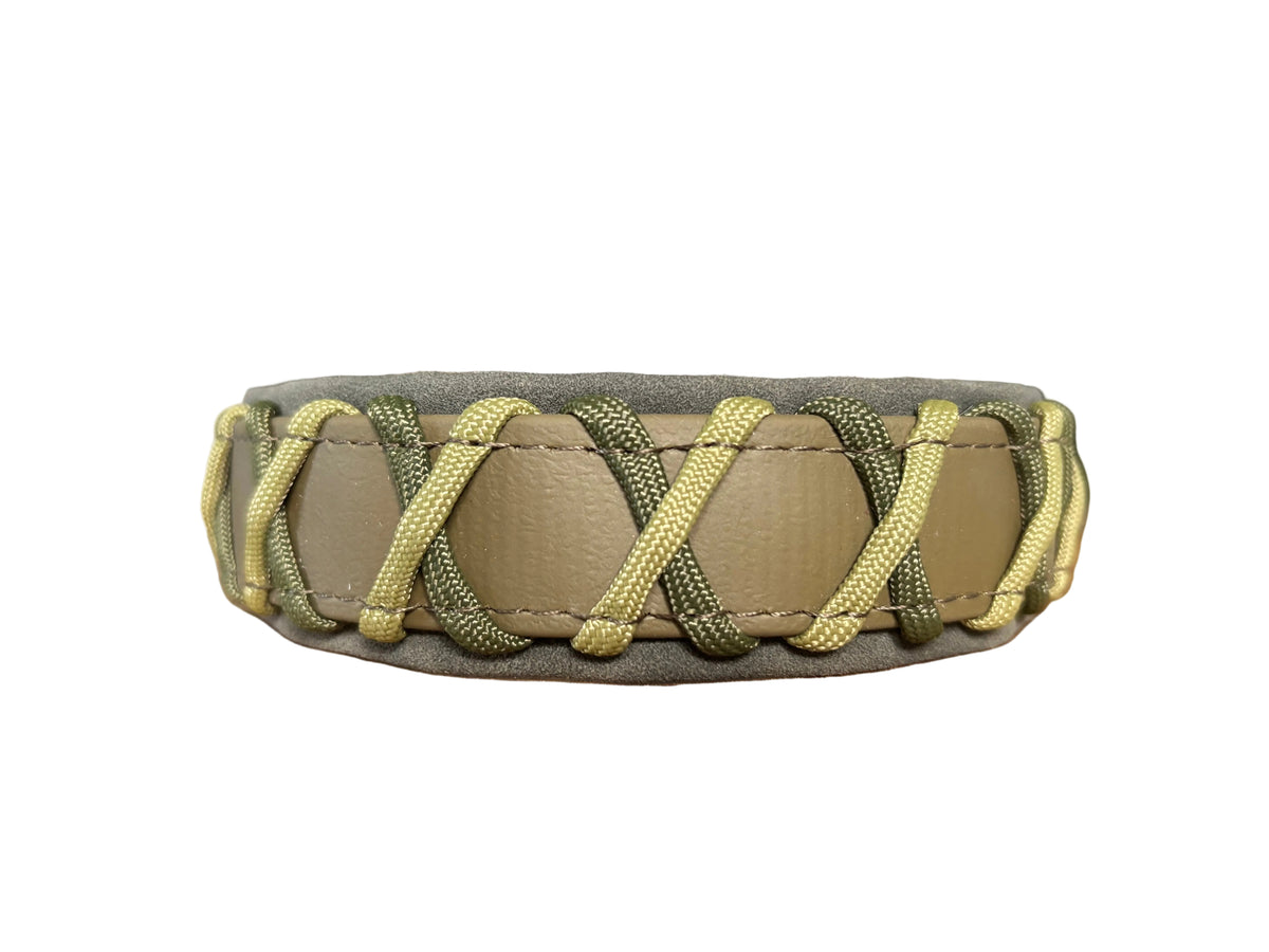 Halsband "les petits" Armygreen