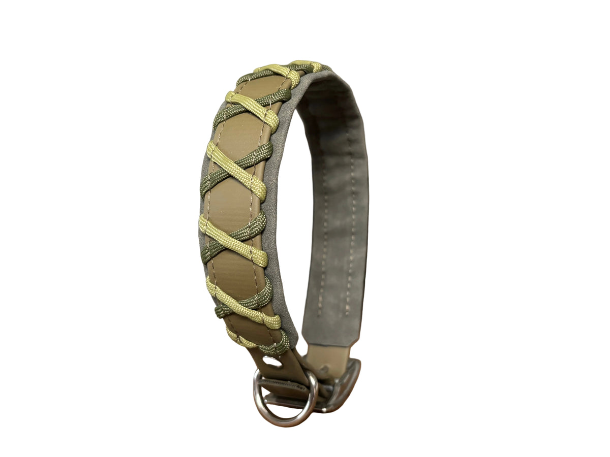 Halsband "les petits" Armygreen