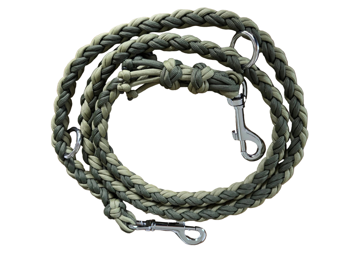 Leine „la forêt“ Armygreen