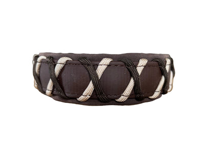 Halsband "la forêt"  Caffee Latte-Braun