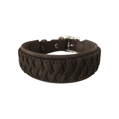 Cuello "la côte", marrón espresso