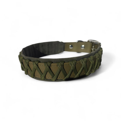 Collier "la côte" vert forêt