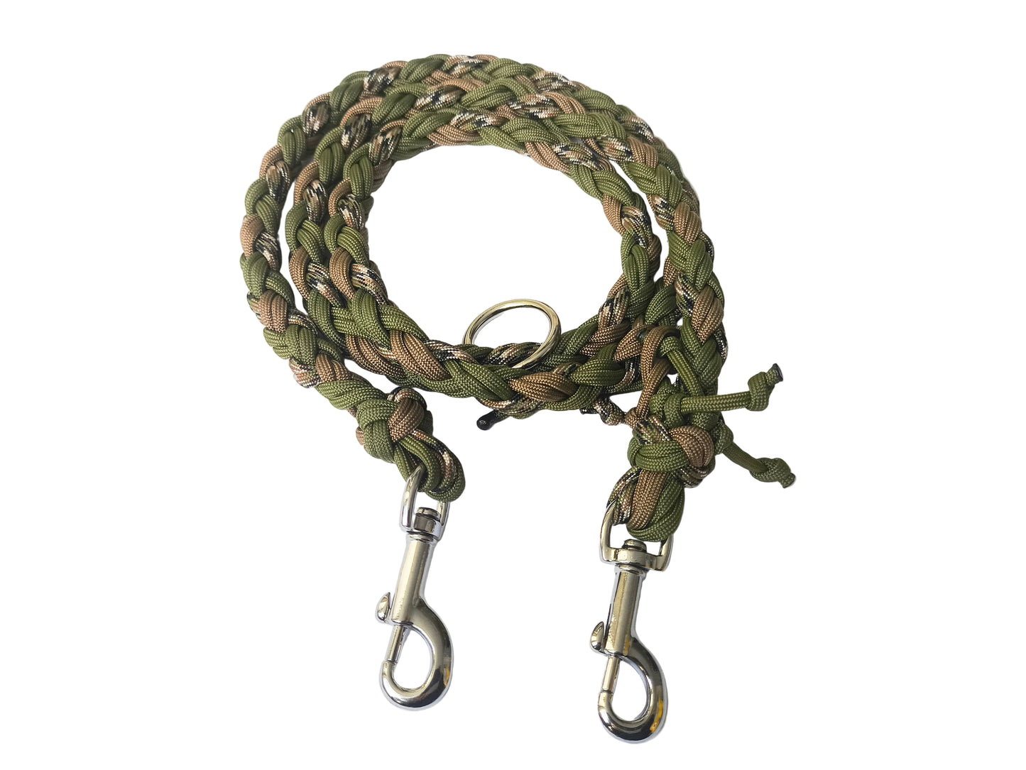 Laisse "les fleurs" camouflage vert armée