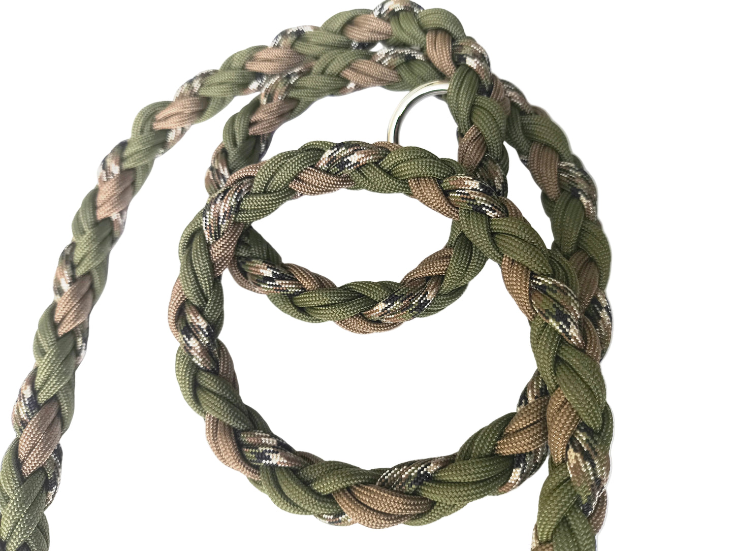 Laisse "les fleurs" camouflage vert armée
