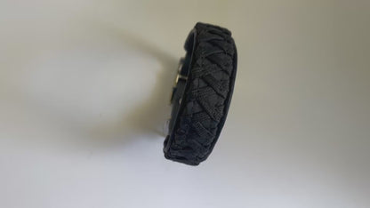 Halsband schwarz mit Unterpolsterung