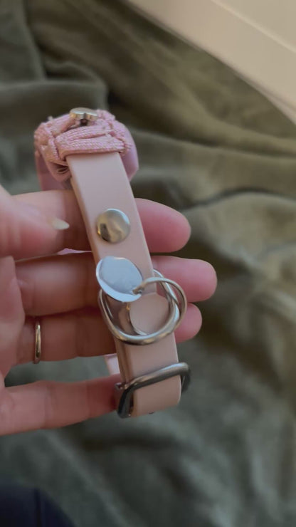 Collar "les petits" Rosé