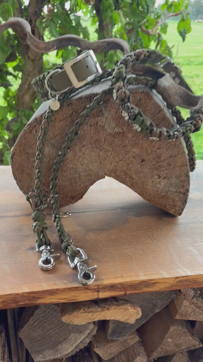 Collar "le natural" Camuflaje
